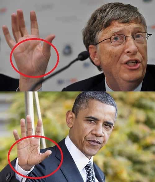 Bàn tay chữ M của Bill Gates và Obama