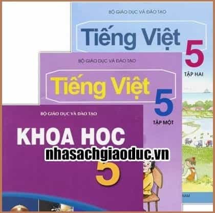 Bộ sách giáo khoa lớp 5 năm 2017