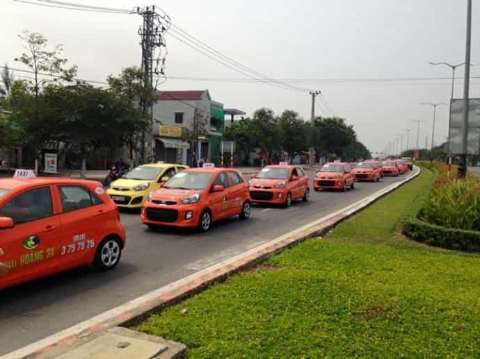 Taxi Hoàng Sa ở Quảng Bình