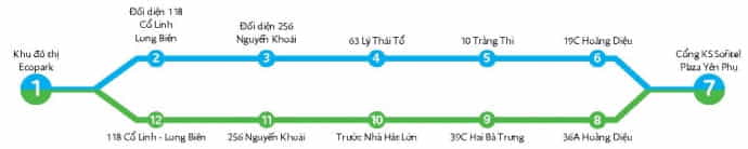 Tuyến xe bus Ecopark số 1